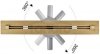 AQUALine Odpływ liniowy podłogowy złoty/gold SUPER SLIM INVISIBLE 70cm RSP01GL700 NOWOŚĆ